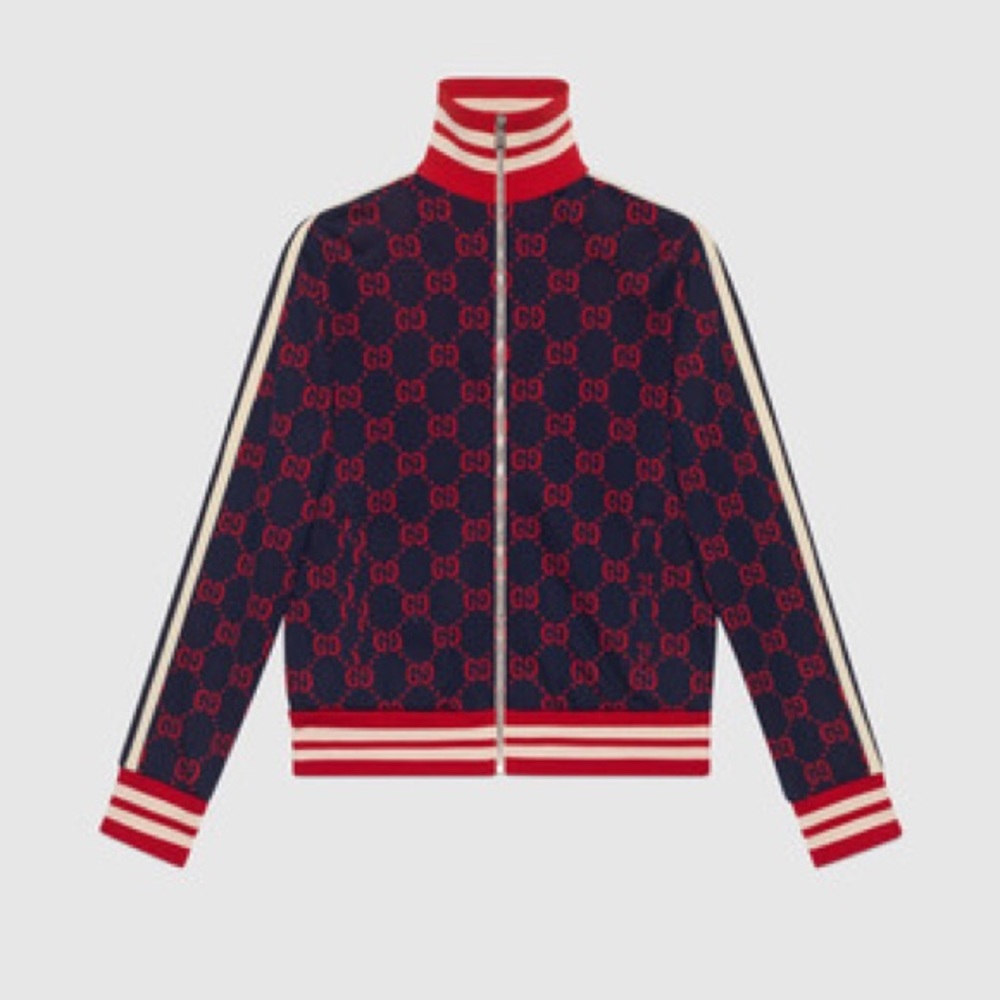 GG JACQUARD COTTON JACKET